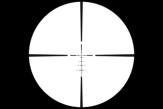 42mm Ballistic Plex E1 FFP Reticle